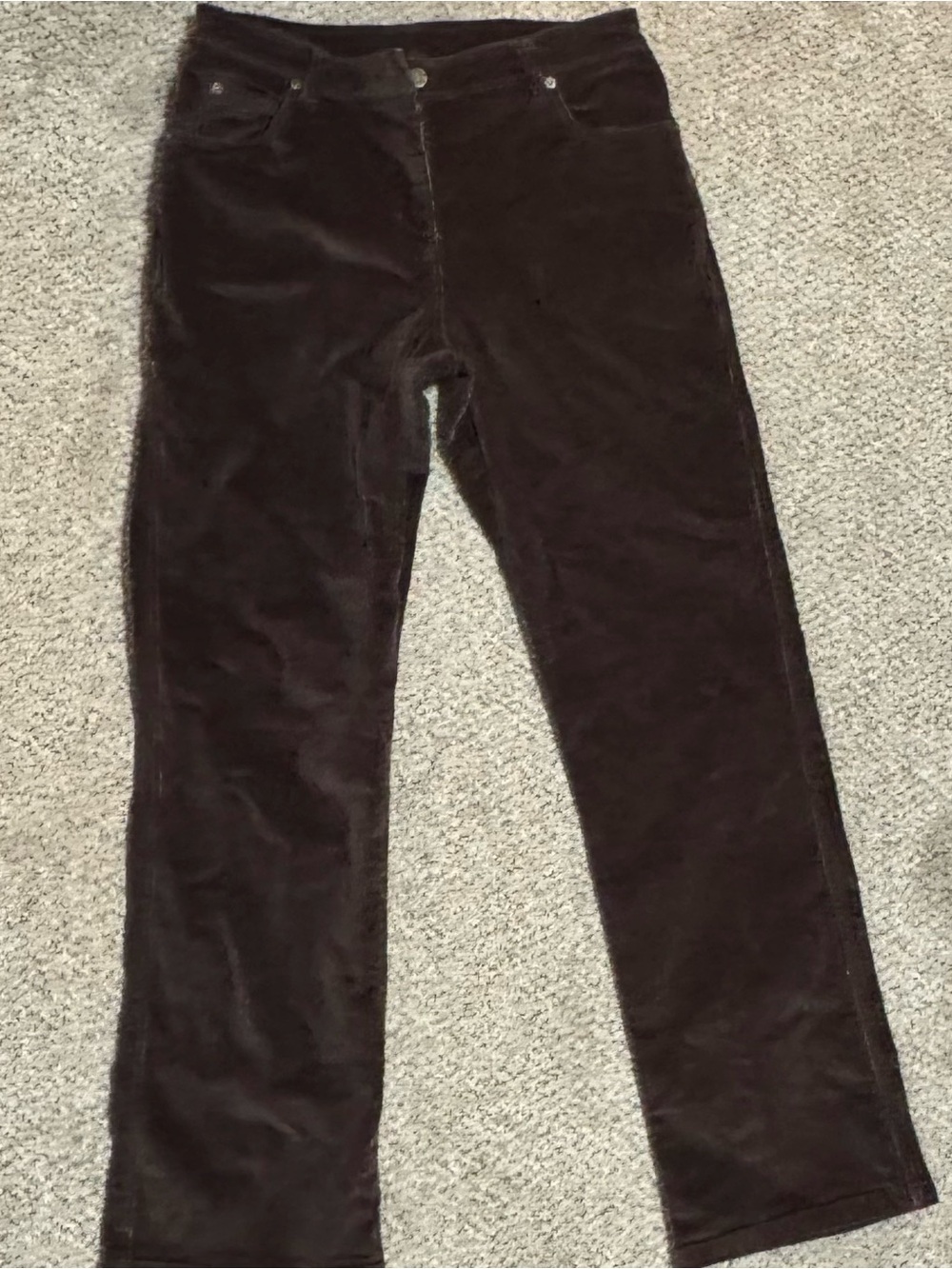 Woolrich Women size 4 Corduroy Pants in Chocolate Brown